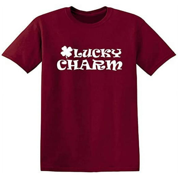 RedBarn Lucky Charm Great Gift Lover Novelty Sarcastic Funny Mens Graphic T Shirts