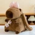 thumbnail image 4 of VONKY Peluche Polyester Sac à Dos Capybara Cadeau Bretelle Réglable Type Enfants+1 30cm, 4 of 6