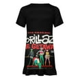 thumbnail image 5 of Gorillaz Girls Short Sleeve Dress Soft Cute Designs Dresses Casual T-Shirt Dress 140CM, 5 of 7
