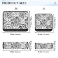 thumbnail image 3 of ALAZA Mandala Indian Flowers Ethnic Car Seat Belt Adjuster Neck Covers Shoulder Cushions Pads S, 3 of 8