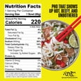 thumbnail image 4 of Snapdragon Beef Pho Savory Vietnamese Instant Noodle Soup Broth with Gluten-Free Rice Noodles (2.1 oz, 4 Count), Shelf-Stable, 4 of 7