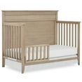 Dream On Me Bayfield 5in1 Convertible Crib, JPMA and Greenguard Gold Certified, Sand Dunes