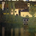 thumbnail image 3 of Klimt, Gustav 12x12 Black Modern Framed Museum Art Print Titled - Schloss Kammer On The Attersee I 1908, 3 of 5