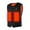 Black, variant on Fesfesfes Outdoor Heated Vest For Mens and Women Riding Skiing Fishing Charging Via Heated Coat