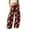 Brown, variant on uvwlwu Women Star Print Wide Leg Sweatpants Elastic Waist Loose Casual Pants with Side Pockets for Daily Lounge Outfits,M