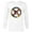 White, variant on Marvel Studios X-Men ’97 Animated Series X-Circle Logo Team - Long Sleeve T-Shirt for Men - Customized-White