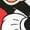 White, variant on Mens Mickey & Friends Classic Glove Pose T Shirt