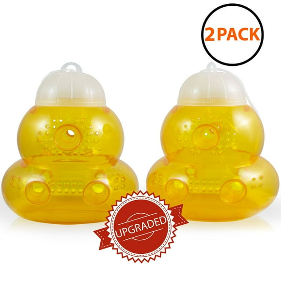 Aspectek Wasp, Hornet, And Yellow Jacket Lure Trap (2 Pack)