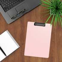 Nsxcdh Clipboard Folder: A4 Size Writing Board with Storage Compartment and Low Profile Clip, Heavy Duty Plastic for School Office Home, Assorted Colors