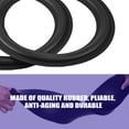 thumbnail image 3 of Anti-Aging Rubber Edge Speaker Nice Audio Effect Rubber Edges Speaker Rubber Edges, Rubber Speaker, Edge Surround Rings Replacement Parts Rubber Edge Speaker, For Speaker Repair, 3 of 8
