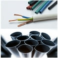 thumbnail image 4 of Silicone Heat Shrink Tubing Set 1.7:1 Ratio ID 1/2/3/4/5mm 3.3ft Silicone Rubber Hose Insulation Sleeve Black, 4 of 5