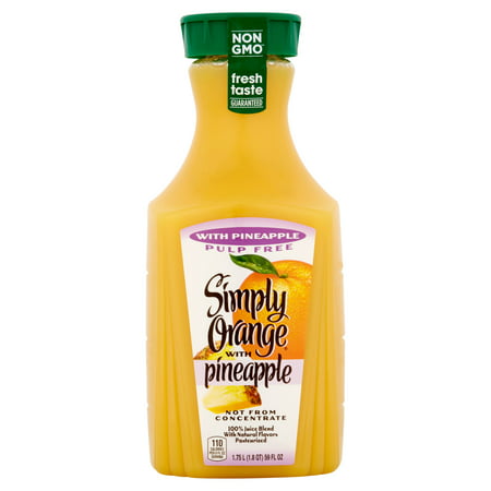 Simply Orange with Pineapple Juice Blend, 59 fl oz ...