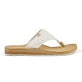 thumbnail image 3 of COBIAN Adult Female Bermuda Bounce Sandals, Color: Cream, Size: 10 (BEB24-110-10), 3 of 7