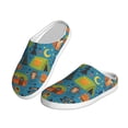 thumbnail image 2 of Lsque Animals In Camping Pattern Womens Comfort Cotton on Scuff With Memory Foam and Anti-skid Sole Slipper-46/47, 2 of 7