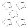 thumbnail image 2 of ZenCart 5Pcs Five-pointed Star Shaped Carabiner Heavy Duty Aluminum Alloy Portable Lightweight Outdoor Camping Climbing Snap Hook Clip Hanging Buckle, 2 of 8