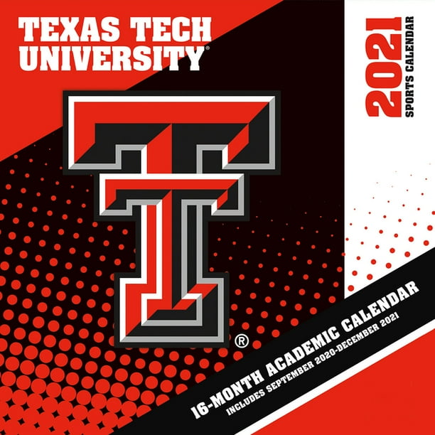 Texas Tech Red Raiders 2021 12x12 Team Wall Calendar Other Walmart Com Walmart Com texas tech fall 2021 calendar