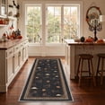 thumbnail image 6 of GENIMO 2'x3' Halloween Doormat, Washable Non Slip Soft Whimsical Cat Outdoor Door Mat for Front Door Covered Porch Patio Entryway, Vintage Black, 6 of 6