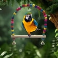 thumbnail image 1 of Parrot Trick Tabletop Toys Bird Training Basketball Stacking Rings Toy Kit Bird Puzzle Set, 1 of 4