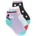 thumbnail image 2 of Stride Rite Unisex Sloan Uniform Stars Quarter Socks (3-Pack), 2 of 2