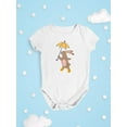 thumbnail image 3 of Cute Bunny W Umbrella T-Shirt Infant -Image by Shutterstock,  18 Months, 3 of 4
