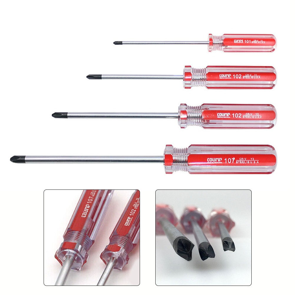 EXTRAWORY Magnetische Tri-Wing Schraubendreher-Bits – 6-teilig (Y1, Y2), 50 Mm, Sechskantschaft