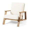 thumbnail image 4 of Modern Adirondack Chair - Acacia Wood, Weather Resistant, 400LBS Weight Capacity, Assembly Required, 4 of 9