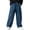 Blue B, variant on Edvintorg Baggy Jeans for Boys Streetwear Classic Wide Leg Jeans Elastic Waist Demin Pants with Pockets Teen Clothes 5-15