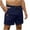 Navy, variant on Plebaso Summer Casual Shorts for Men Drawstring Mens Lounge Shorts Loose Athletic Textured Jogger Shorts