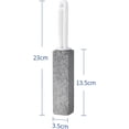 thumbnail image 3 of 2 PCS Cepillo de Inodoro de Piedra Pómez, Piedra Pomez para Baño con Mango, Cepillo de Limpieza de Inodoro de Piedra pómez para Manchas de Agua Dura en Inodoros, Parrillas (Gris x 2), 3 of 4