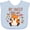 AE-Light Blue, variant on Inktastic My Uncle Loves Me Cute Baby Fox Boys or Girls Baby Bib