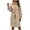 Khaki, variant on MIUOWANP Clothes Dresses for Women 2024 Women's Fashion Dressy Casual Classy Solid Color Long Sleeve Lapel Dresses,US Size M Khaki
