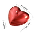 thumbnail image 3 of Btomtd Valentine's Day Heart Shape Candles, Love Themed Scented Candle for Gift, Romantic Home Fragrance Candles for Date Night, Scented Wax Melts, 1 oz, Watermelon Red, 3 of 7