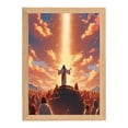 thumbnail image 2 of Lámpara de Jesús, lámpara de mesa decorativa con inspiradora pintura cristiana, marco de Cristo con luz LED Estilo B, 2 of 9