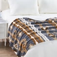 thumbnail image 6 of Home Soft Things Southwest Faux Fur Sherpa Throw - Grey - 50" x 60", 6 of 13