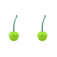 thumbnail image 1 of Cepillo para El Inodoro en Forma Cereza Con Limpieza Del Soporte (cabeza Cepillo) Verde Blanco, 1 of 4