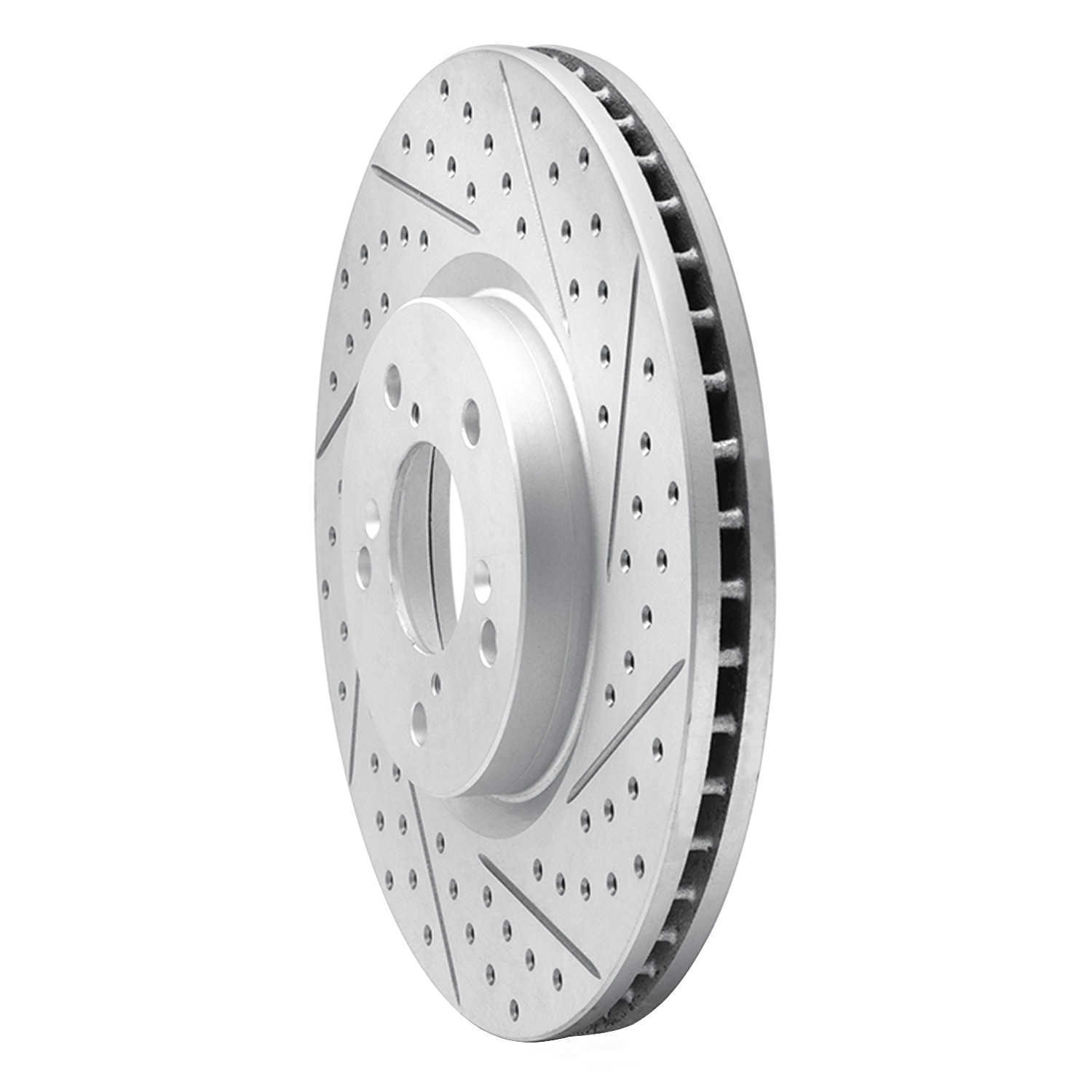 Dynamic Friction Company 830-59053R DFC Geoperformance Rotor - Drilled and Slotted