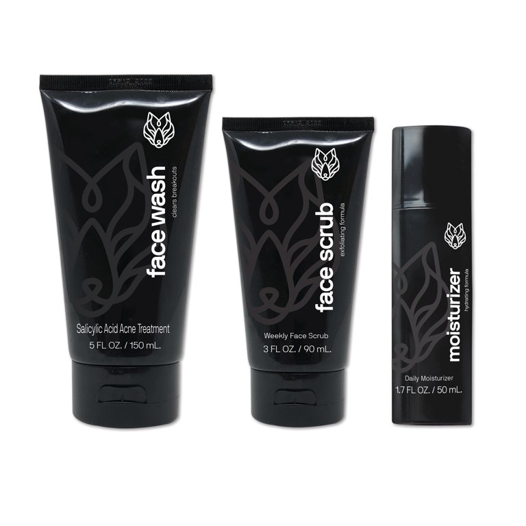 Black Wolf Face Acne Bundle, 48 OFF