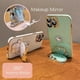 thumbnail image 5 of Cute Hello Kitty Mirror Bracket Holder Case For iPhone 15 11 12 13 14 Pro Max Mini XR XS X 8 7 6 Plus SE 2020 Plating Back Cover, 5 of 5