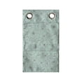 thumbnail image 1 of Floral Hanging Pocket Organizer, Spring Season Themed Vintage Pattern with Flower Petals Blossom, Printed Polyester Storage Bag with Pockets, 9" x 16", Almond Green and Taupe Grey, 1 of 2