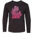 thumbnail image 3 of Inktastic Michigan Silhouette Mandala Long Sleeve Youth T-Shirt, 3 of 5