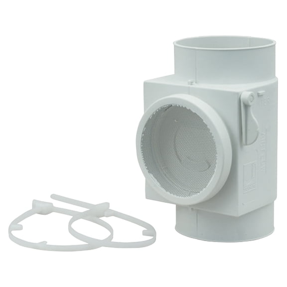 Dundas Jafine CHK100ZW Dryer Venting Kit, 4"