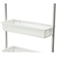 thumbnail image 6 of Household Essentials Over the Door Storage Rack, 6 Basket Door Organizer, Great for Use in Pantry as Spice Rack, White, 6 of 9