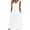 White, variant on ABATAB Rompers for Women Loose Fit Wide Leg Jumpsuits with Pockets V Neck Casual Sleeveless Long Pants Rompers