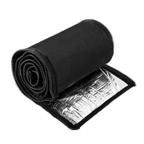 Shoreew 3 Layers HVAC Copper Pipe Insulation Cover UV Resistant AC Pipe Outdoor Insulation Sleeve Outdoor Conduit Insulation Accessory