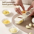 thumbnail image 2 of PP Stainless Steel Garlic Crusher Press, 6.1x1.6x2 inch, Removable Ginger Chili Mincer Tool, 2 of 8