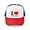 Red/Blue/White, variant on CafePress - I Heart Compliance - Adjustable Unisex Printed Trucker Hat with Mesh Back