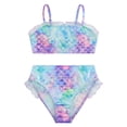 thumbnail image 6 of Girls Two Piece Swimsuits Mermaid Swimsuit for Girls Cute Bathing Suits 4T Bathing Suits for Girls 5T Swimsuit Girls, 6 of 6