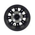 thumbnail image 4 of MASSFX 10x7 Golf Cart Rim with 4/101.6 or 4 on 4" Bolt Pattern - Matte Black, 4 of 6