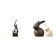 thumbnail image 1 of Escultura abstracta de fuego,Estatua de arte abstracto,adorno para decoración del hogar,Escultura de fuego moderna,coleccionable,regalo,Estatua de cerámica,Juego de estatuas de cerámica para, 1 of 8