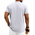 thumbnail image 6 of VgaVtl Teeshirts for Men Summer Short Sleeve Basic Leisure Retro Loose Mens Shirts Plain Crew Neck Everyday, 6 of 9